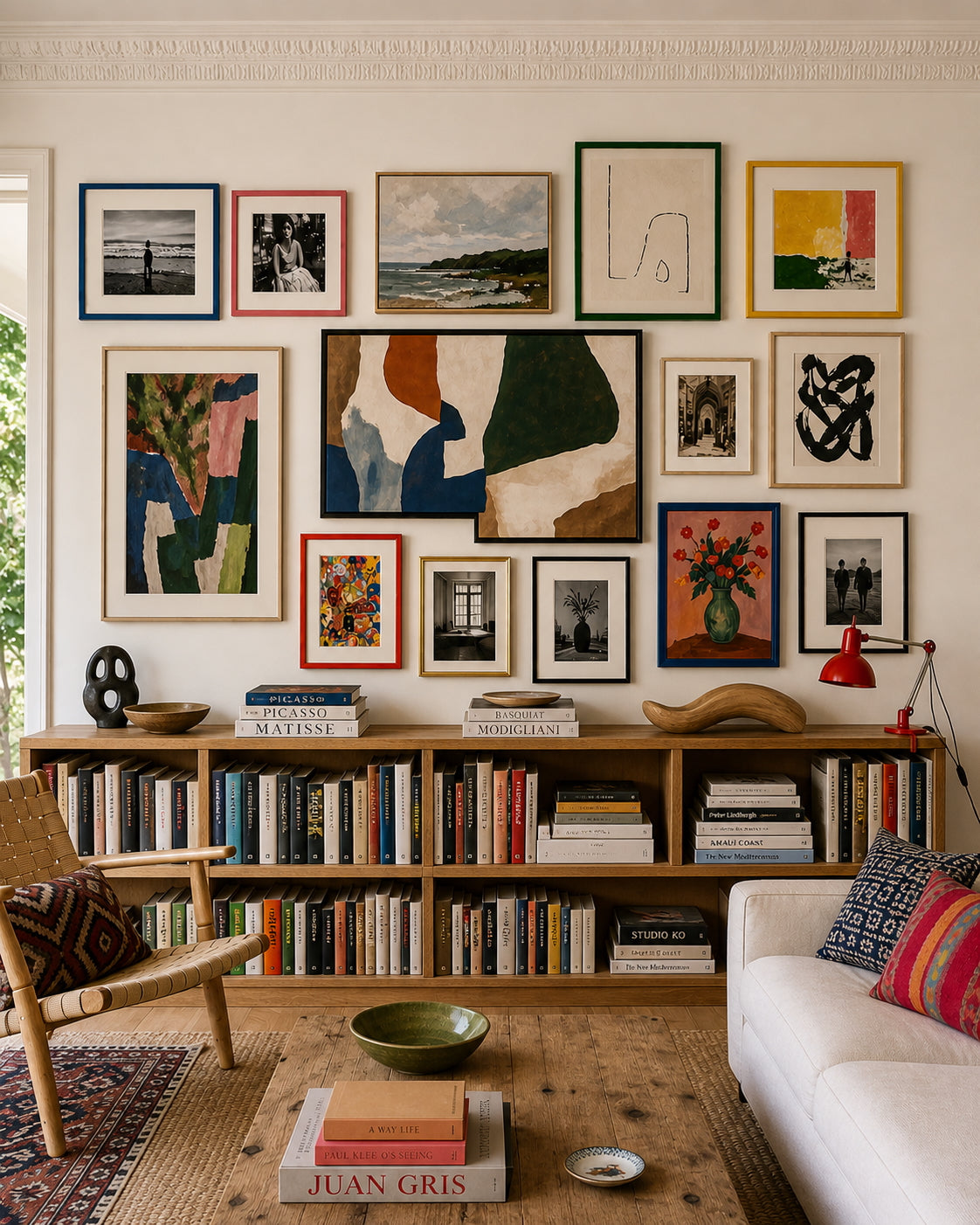 Virtual Curated Wall Plan